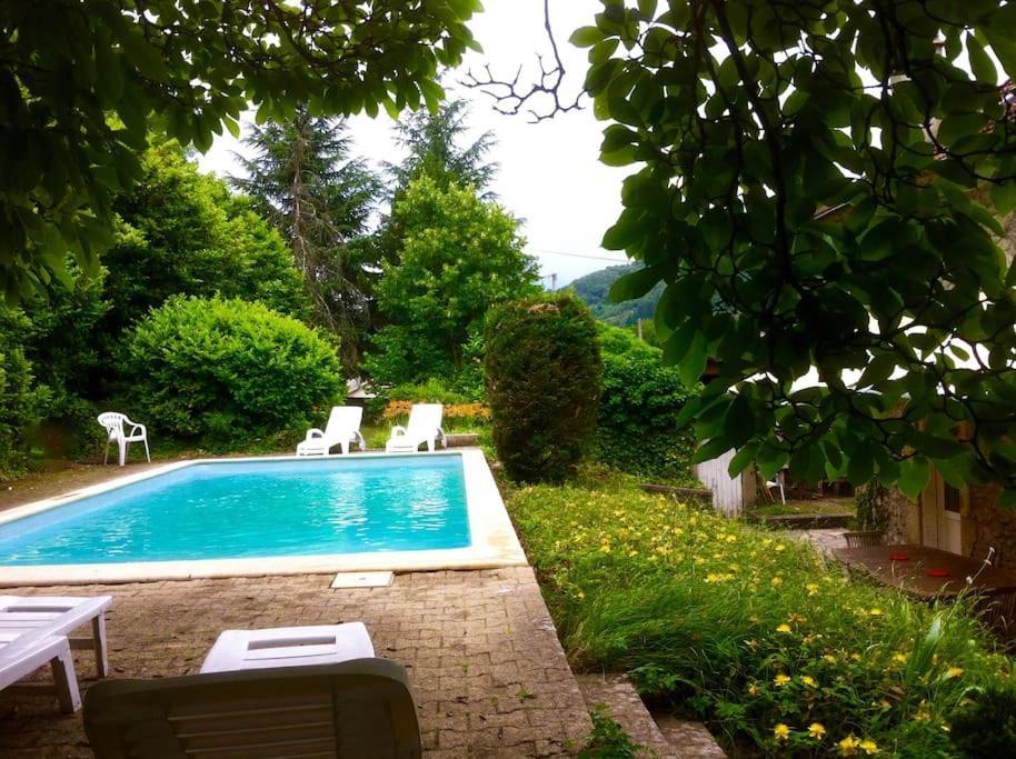 Grande Maison Familiale En Pierres Sud Ardeche Lalevade-dʼArdèche エクステリア 写真